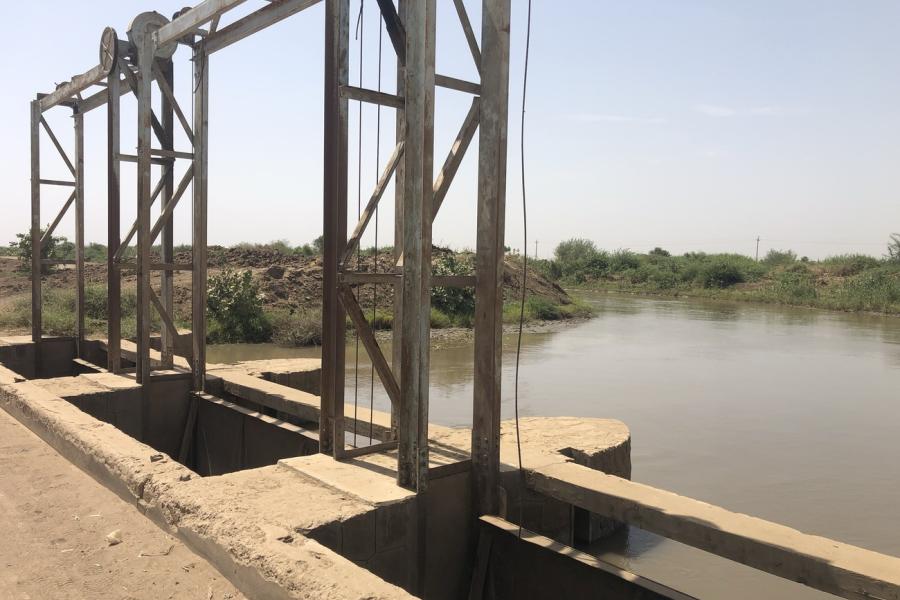 Gezira – Acheminement de l’eau