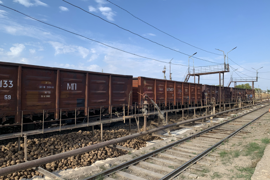 Transport ferroviaire des betteraves sucrières
